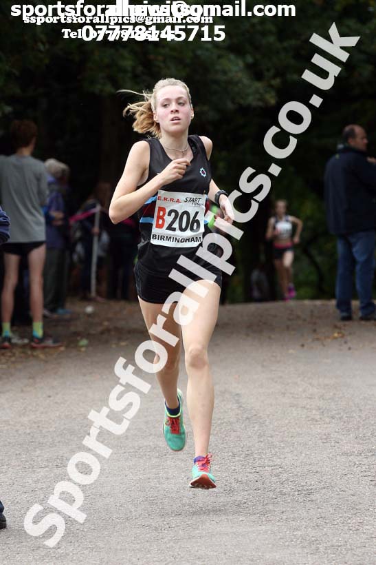 Womens under-17s 3 stage road relay, 2017 ERRA 6 and 4 Stage and Junior Relays. Photo:  David T. Hewitson/Sports for All Pics